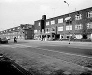 856768 Gezicht op de huizen Amsterdamsestraatweg 461 (rechts) -hoger te Utrecht, met links van het midden de ingang van ...